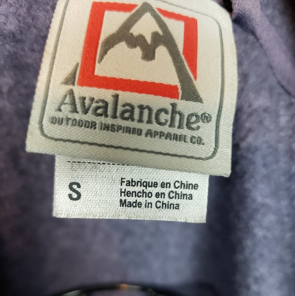 Avalanche Purple Zip Up Jacket - image 7